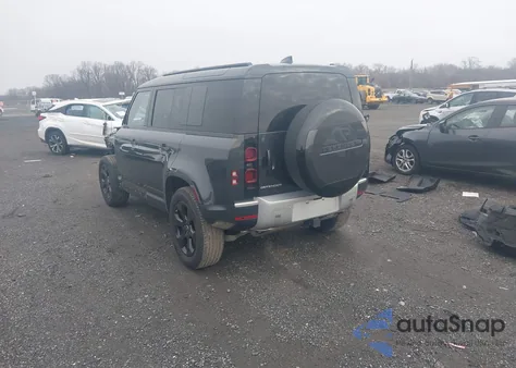 2025 Land Rover Defender 110 P300 из США, поврежденный, VIN SALEJEEX5S2366557